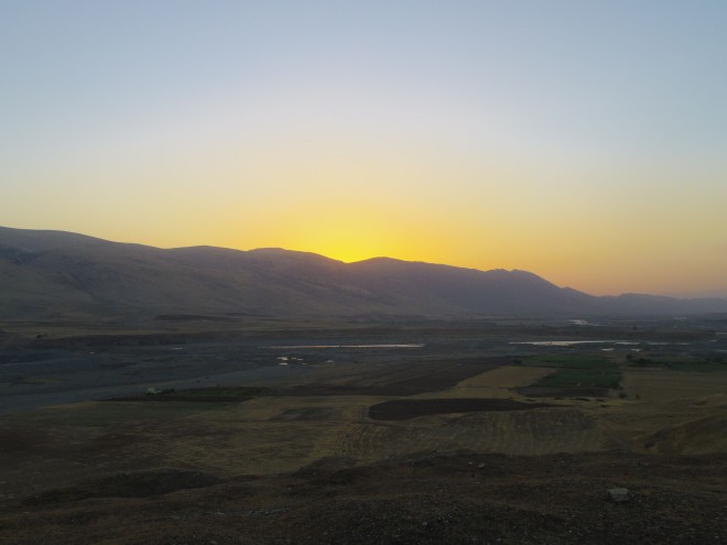 The mountains near Rania